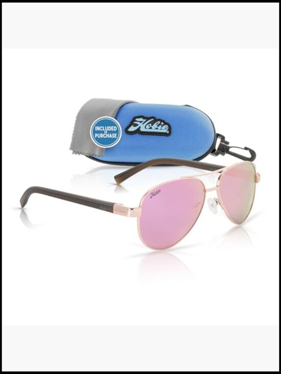 Polarized Pilot Sunglasses Stainless Steel Frame Adjustable Nose Pads main image 4
